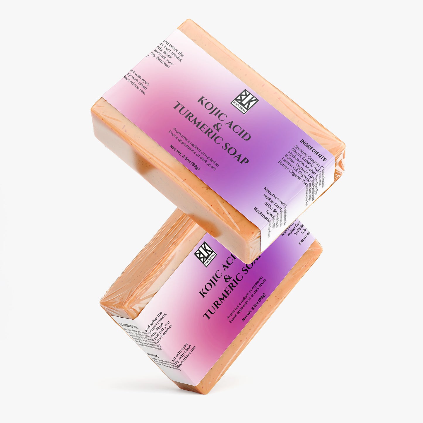 BLK Madonna Kojic Acid & Turmeric Soap