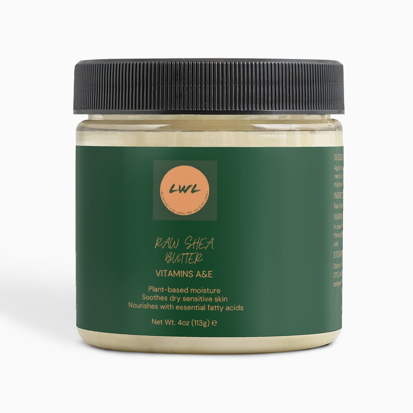 “Rooted Radiance” Organic Raw Shea Butter | BLK MADONNA x LOC W/LOVE