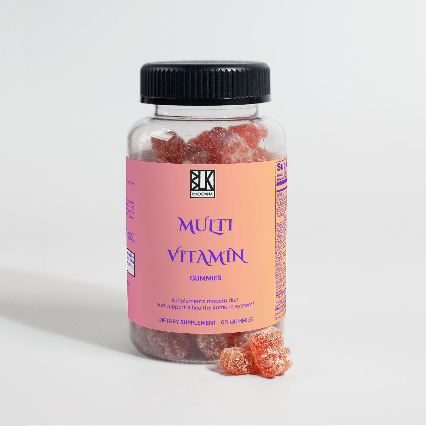 BLK Madonna Multivitamin  Gummies (Adult)