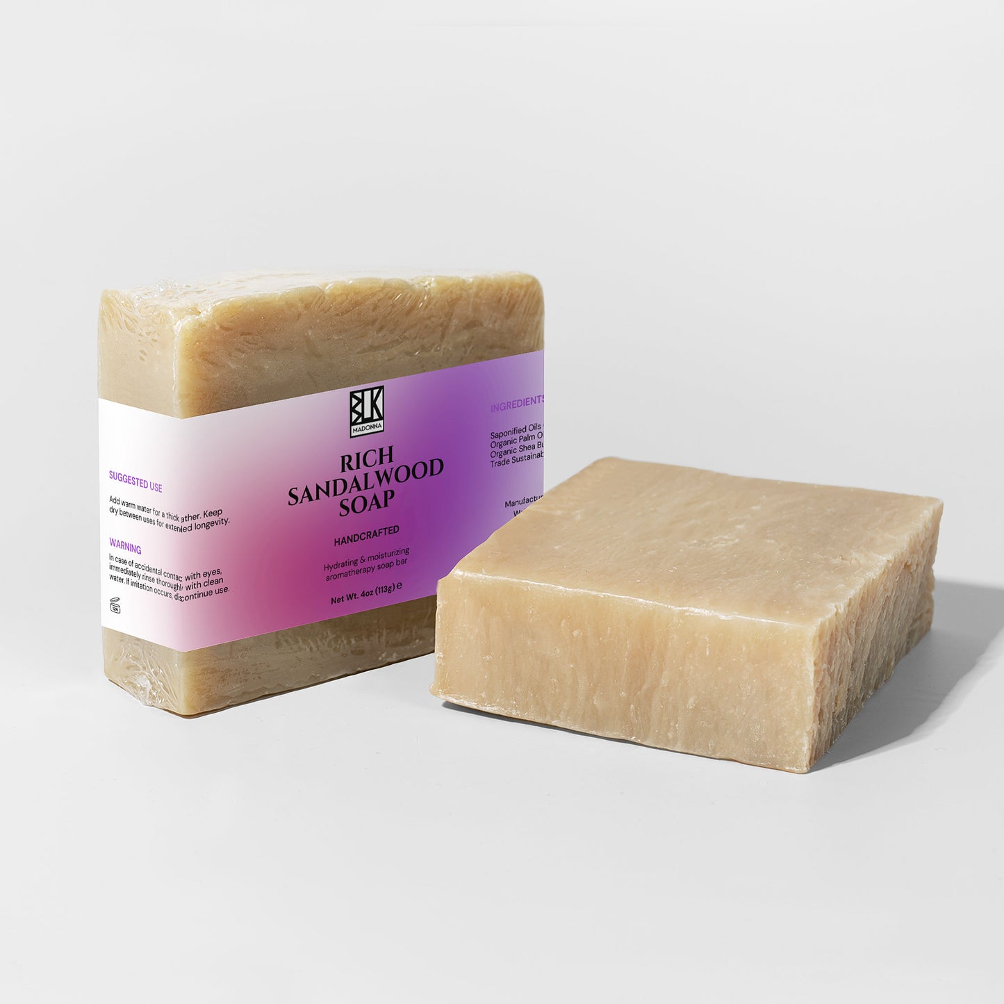 BLK Madonna Rich Sandalwood Soap