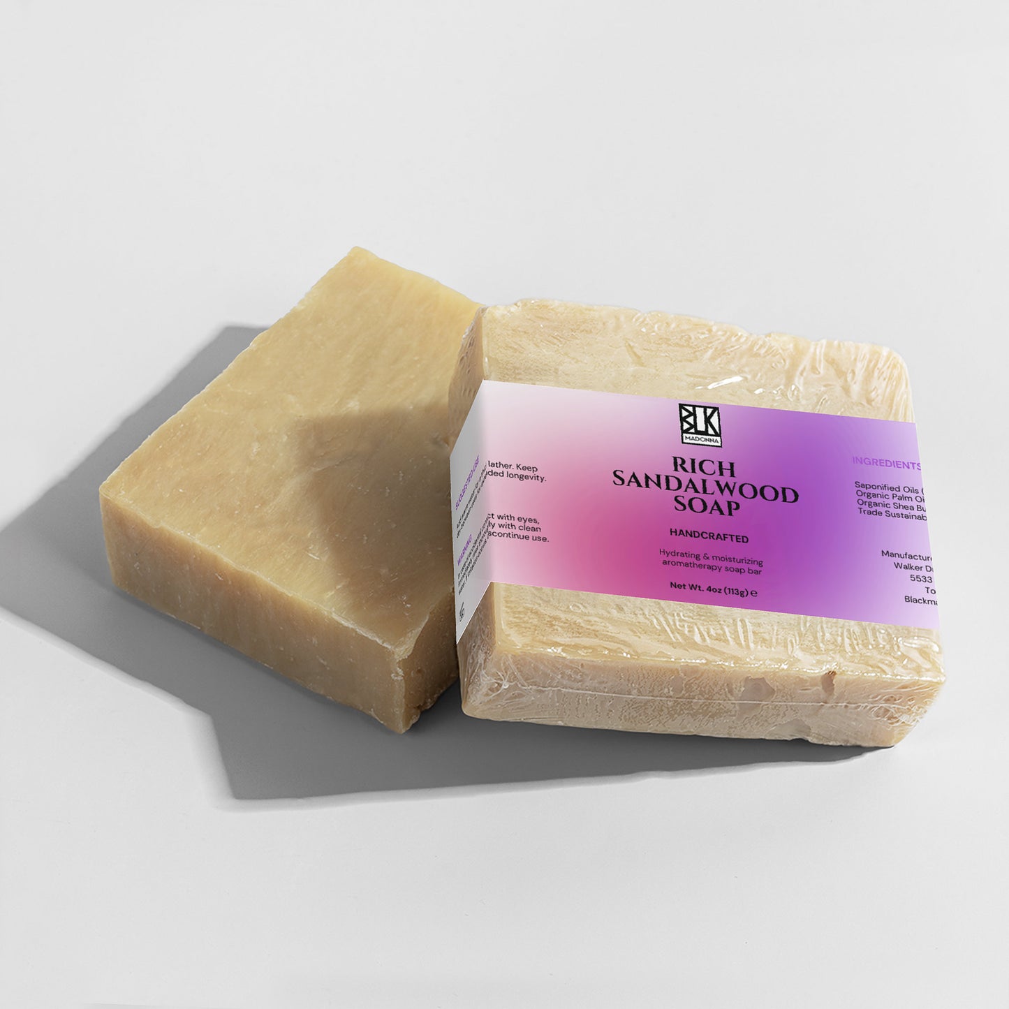 BLK Madonna Rich Sandalwood Soap