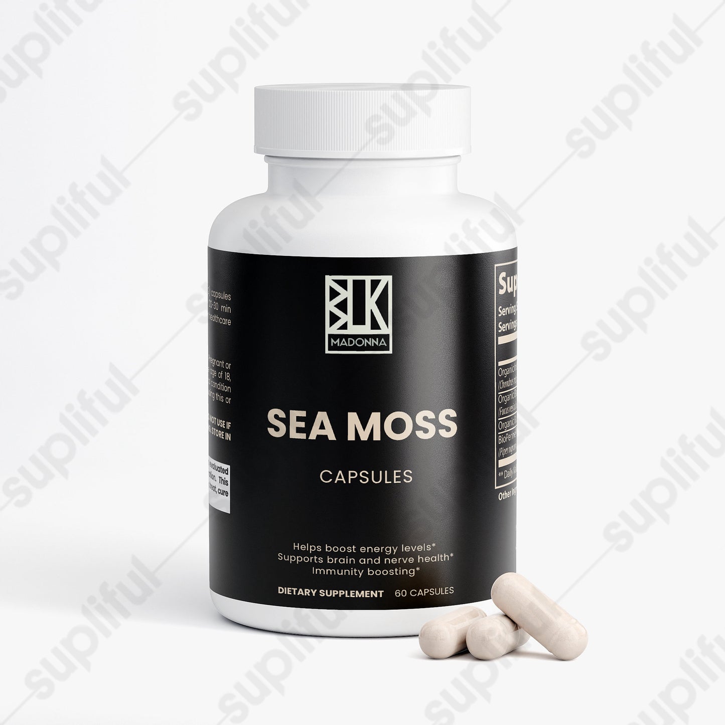 Sea Moss Superblend | Immune + Thyroid + Skin Support by BLK MADONNA