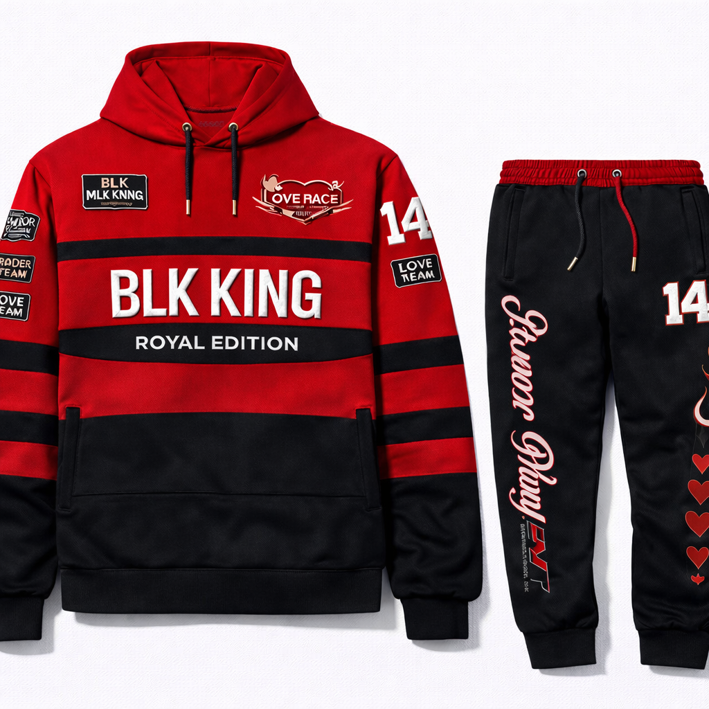 BLK KING Racing Sweatsuit