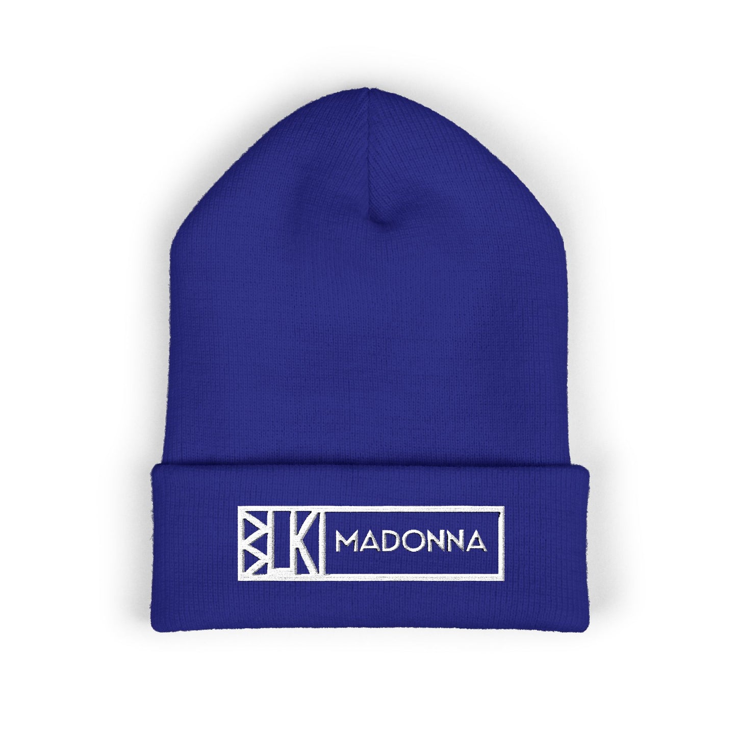 BLK MADONNA Signature Embroidered Beanie