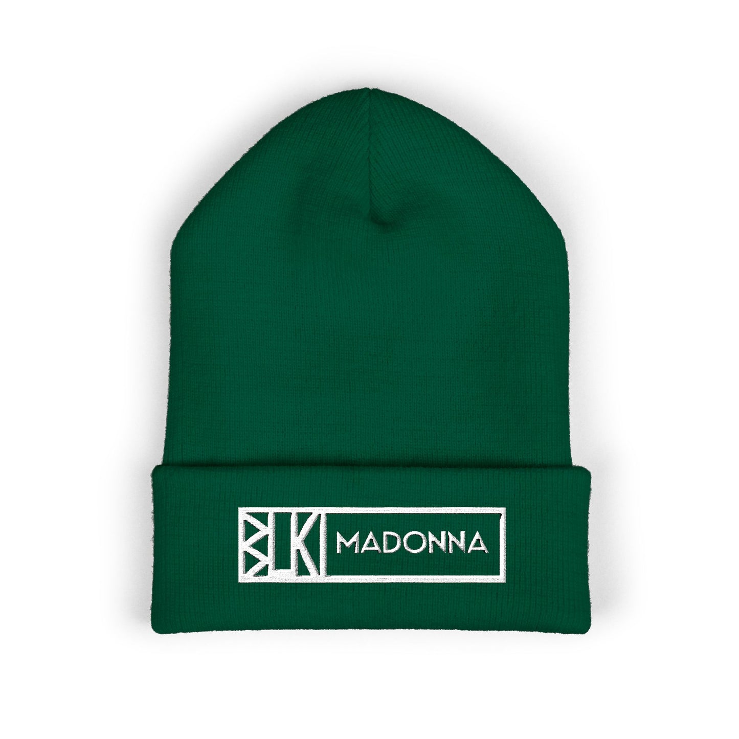 BLK MADONNA Signature Embroidered Beanie