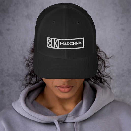 Blk Madonna Trucker Cap