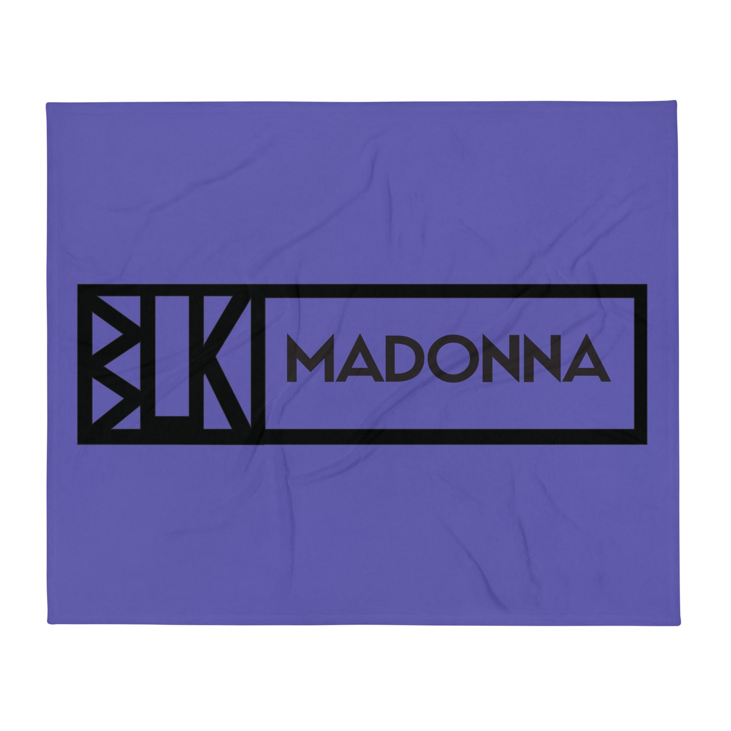 BLK MADONNA Luxe SilkTouch™ Throw Blanket
